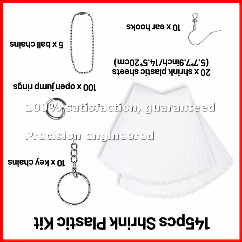 Art & Craft Paper Ideas For Kids - Shrinky Art Paper Heat Shrink Sheet