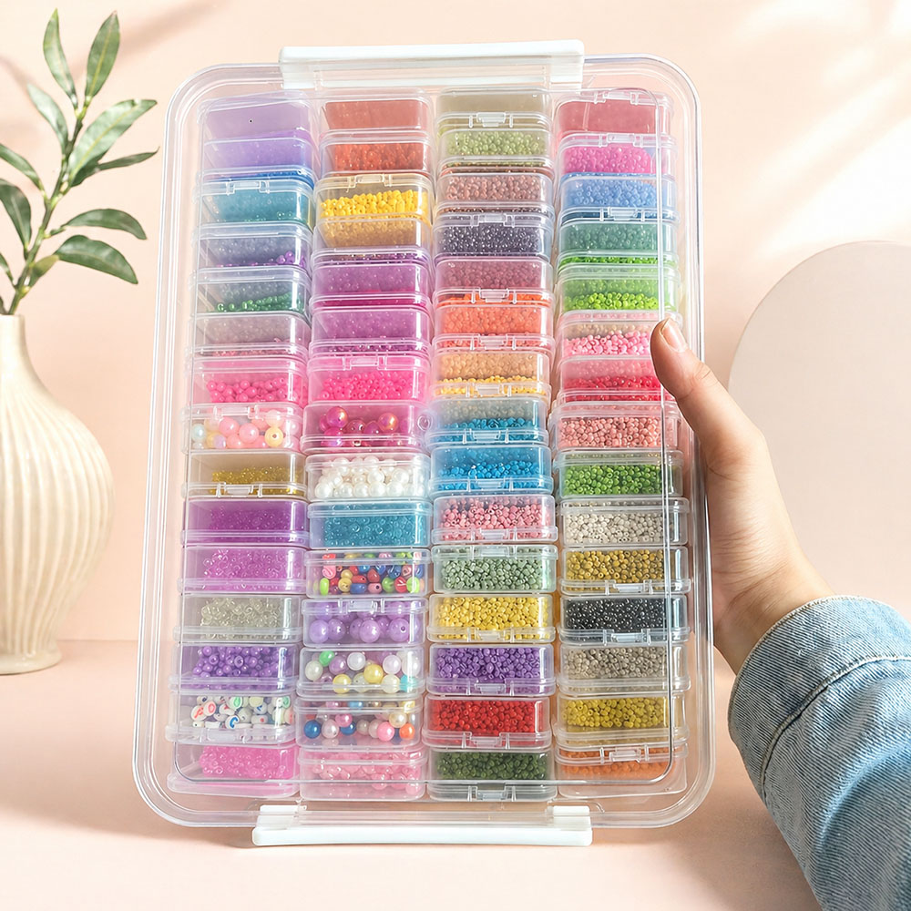 Art Craft Organizer - 60 Slots Diamond Painting Storage Box