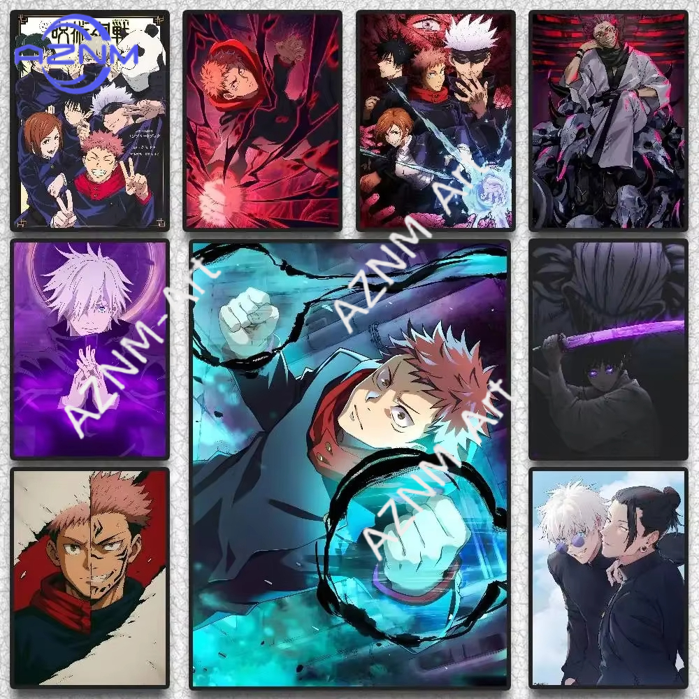 Art Craft Decoration - 1pc Jujutsu Kaisen Painting Home Living