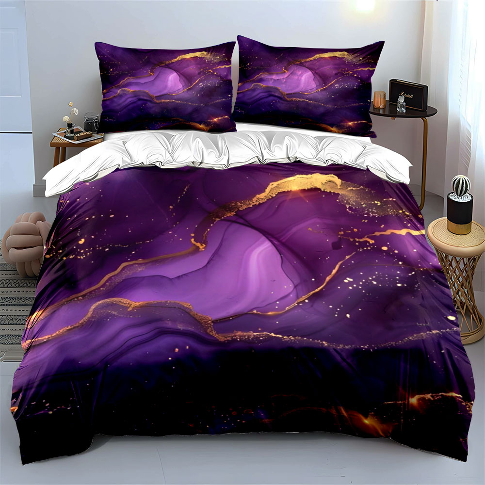 Alcohol Ink Set - 3Pcs Deep Purple Fluid Art Bedding