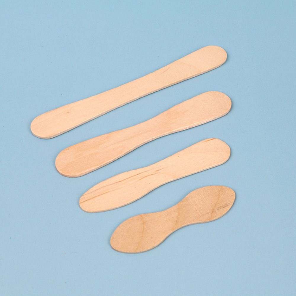 Art Craft Ice Cream - 50/100pcs Natural Wood Ice Cream Sticks