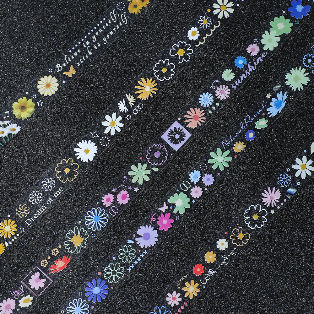 Art Craft Decoration - 10 Rolls Daisy PET Masking Tape