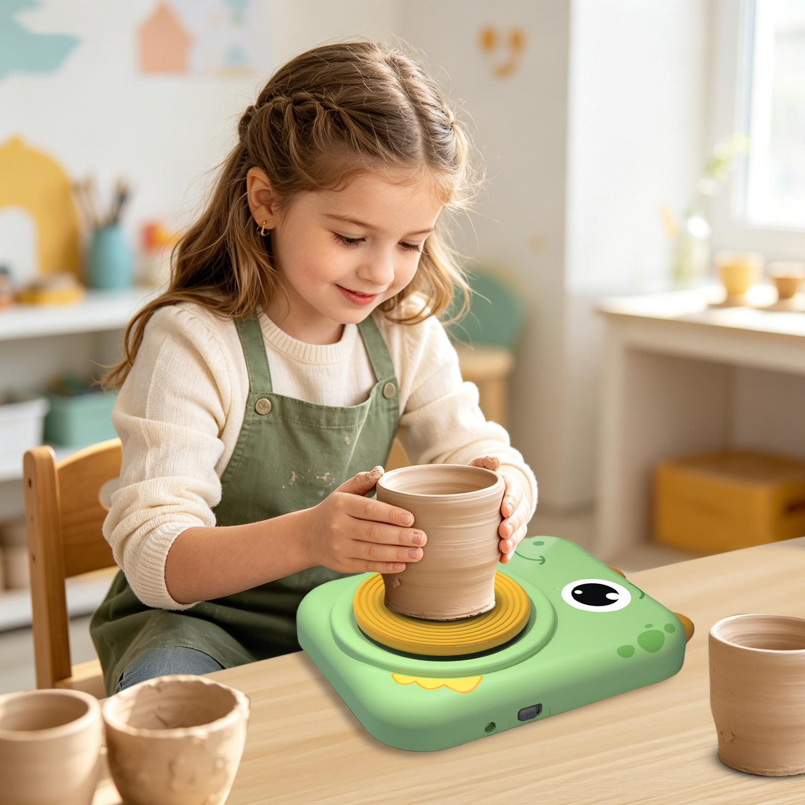 Pottery Wheel Kit Kids Clay Cr - Art Craft Class 评论和价格