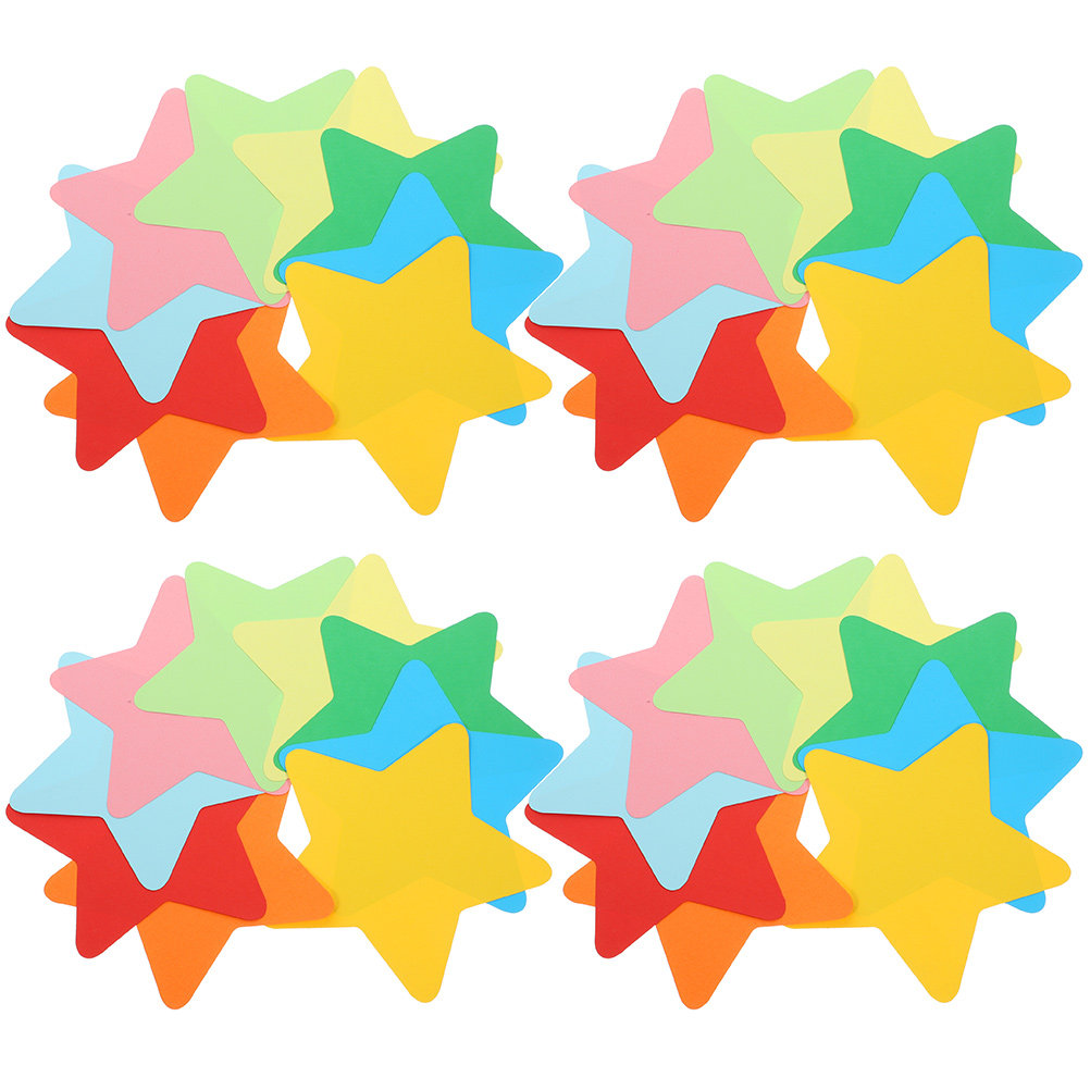 180Pcs Adorable Star Paper Cut - Art And Craft For Nursery 评论和价格