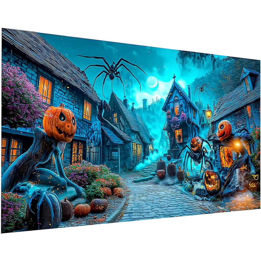 Halloween Pumpkin Diamond Art  - Art Craft Village 评论和价格