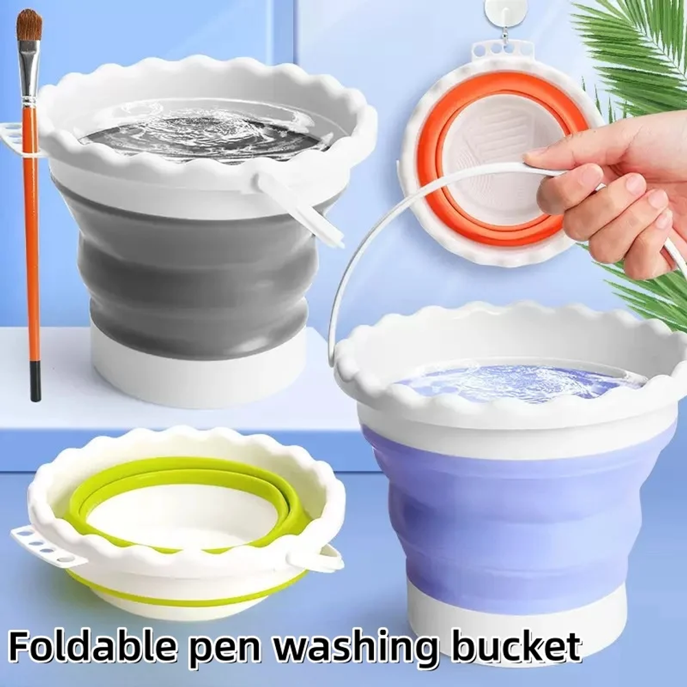 Collapsible Foldable Paint Bru - Art & Craft Paper Ideas For Kids 评论和价格