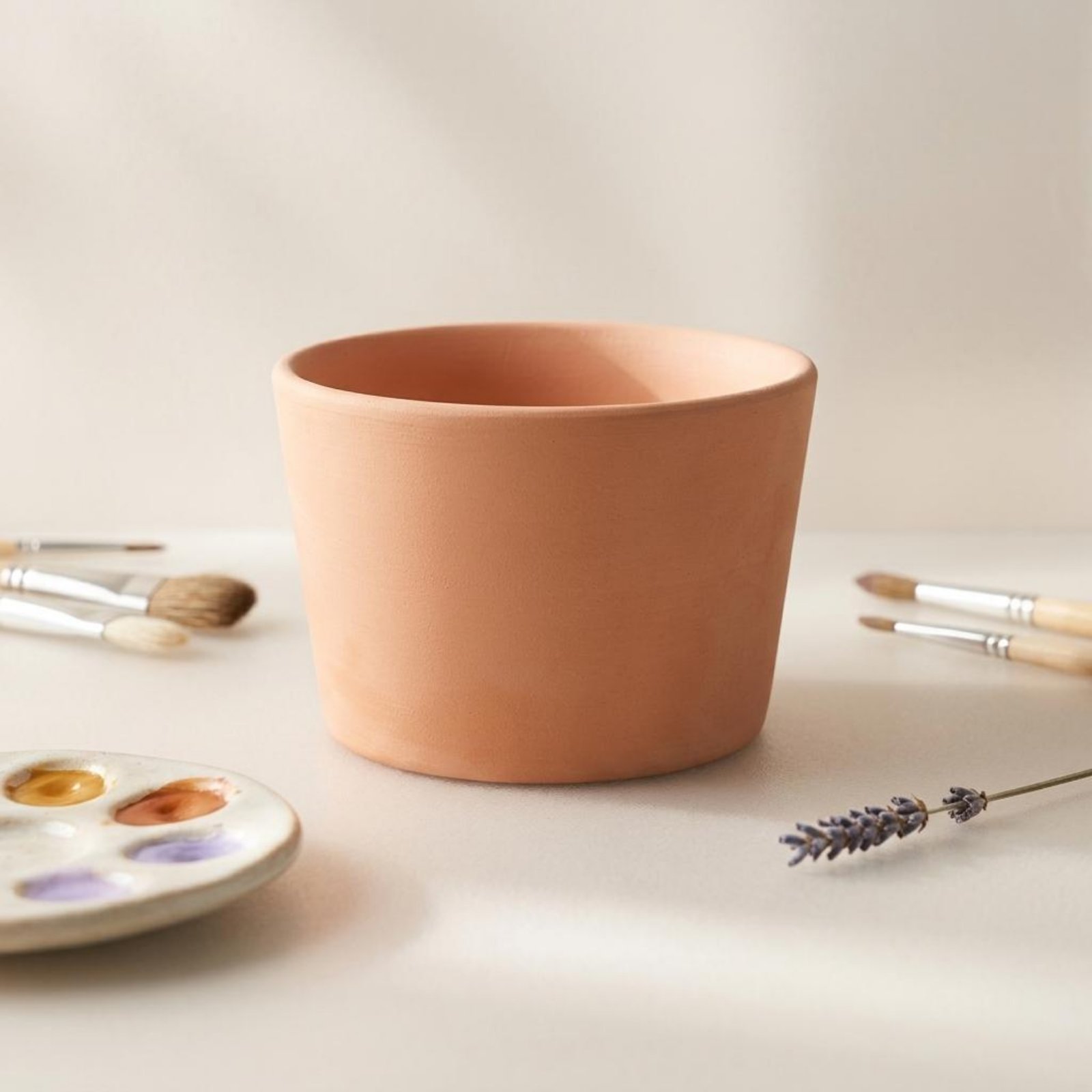 Bisque Pottery Cup Gift Idea U - Art Craft Class 评论和价格