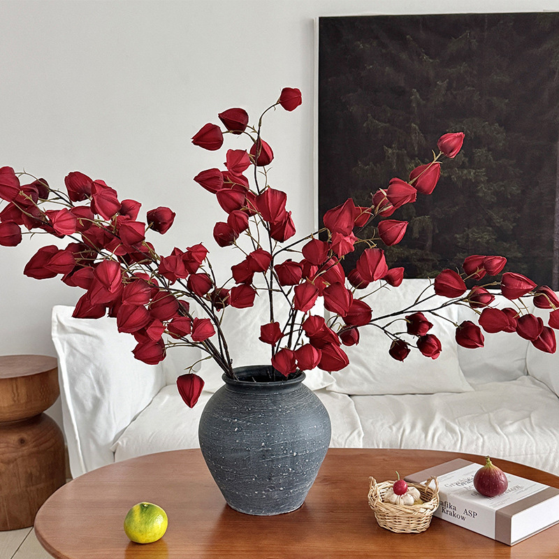 Artificial 1m Lantern Flower B - Art Craft Vase 评论和价格