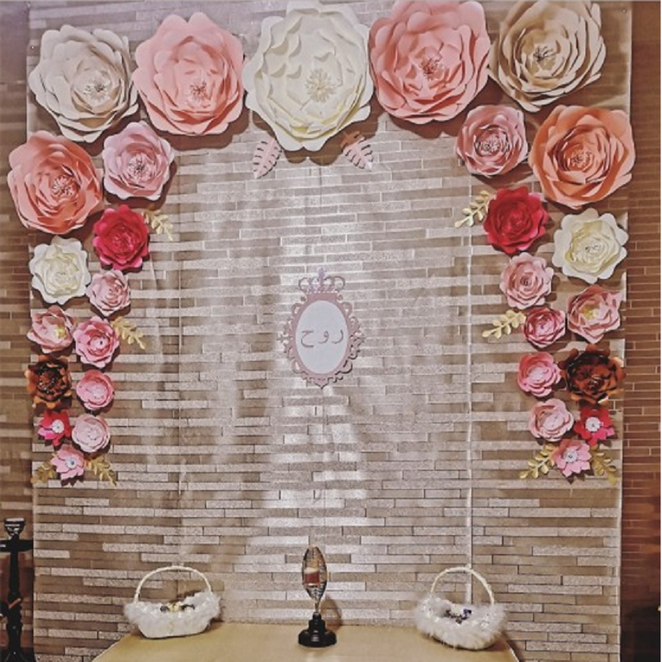 10CM Easy DIY Paper Flowers Fo - Art And Craft For Nursery 评论和价格