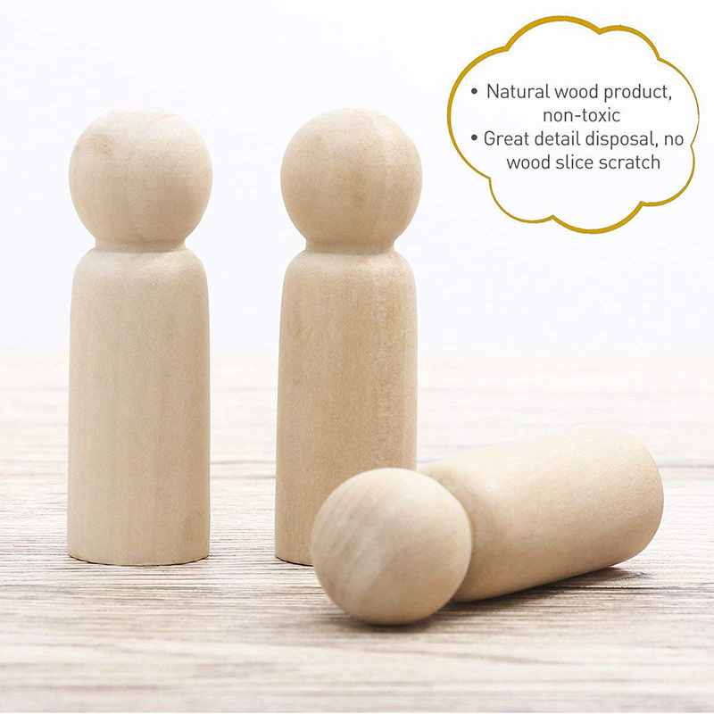 10/5/3/2Pcs Unfinished Wood Pe - Art And Craft For Nursery 评论和价格