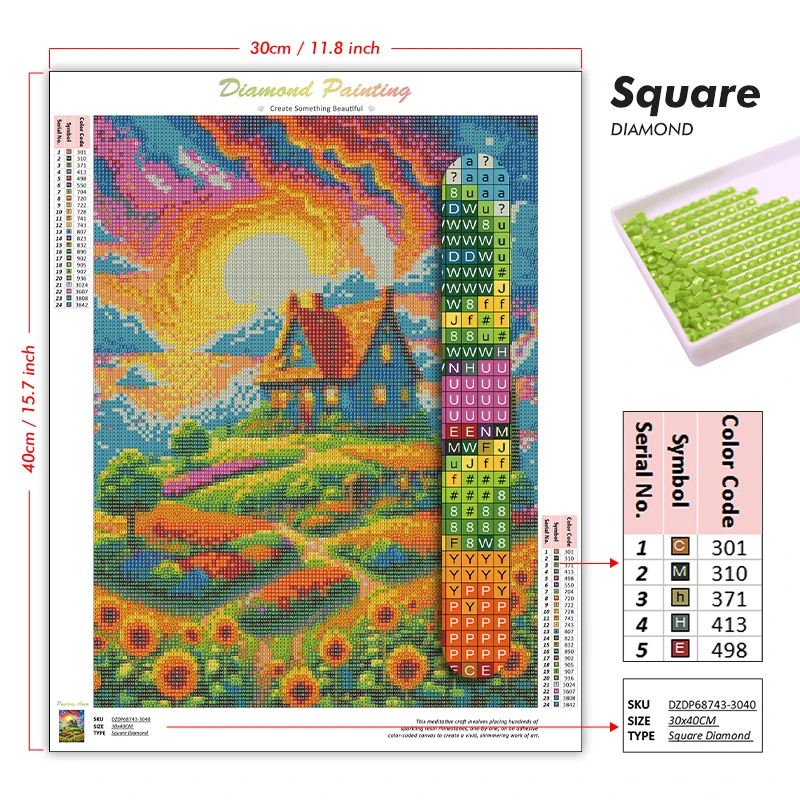 Diamond Art Painting Kit Fanta - Art Craft Village 评论和价格