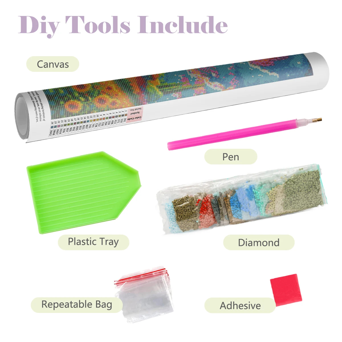 Diamond Art Painting Kit Fanta - Art Craft Village 评论和价格