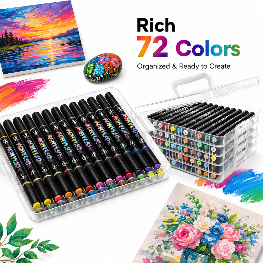 12/24/36/48/60/72 Colors Acryl - Art Craft Class 评论和价格