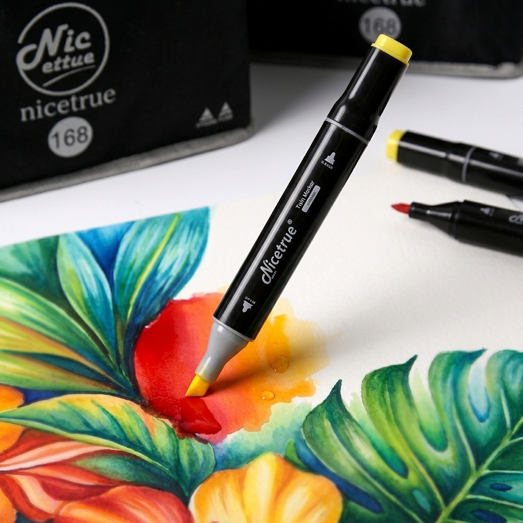 Nicetrue Dual Head Sketch Mark - Alcohol Ink Set 评论和价格