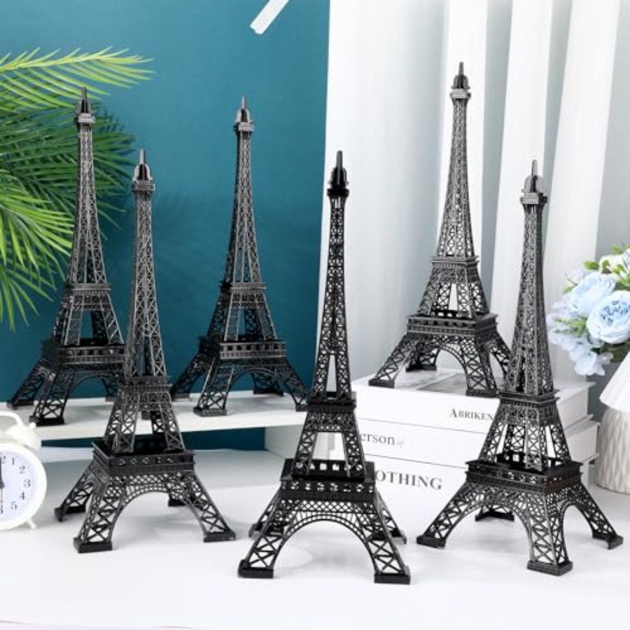 6 Pcs 15'' Eiffel Tower Statue - Art Craft Decoration 评论和价格