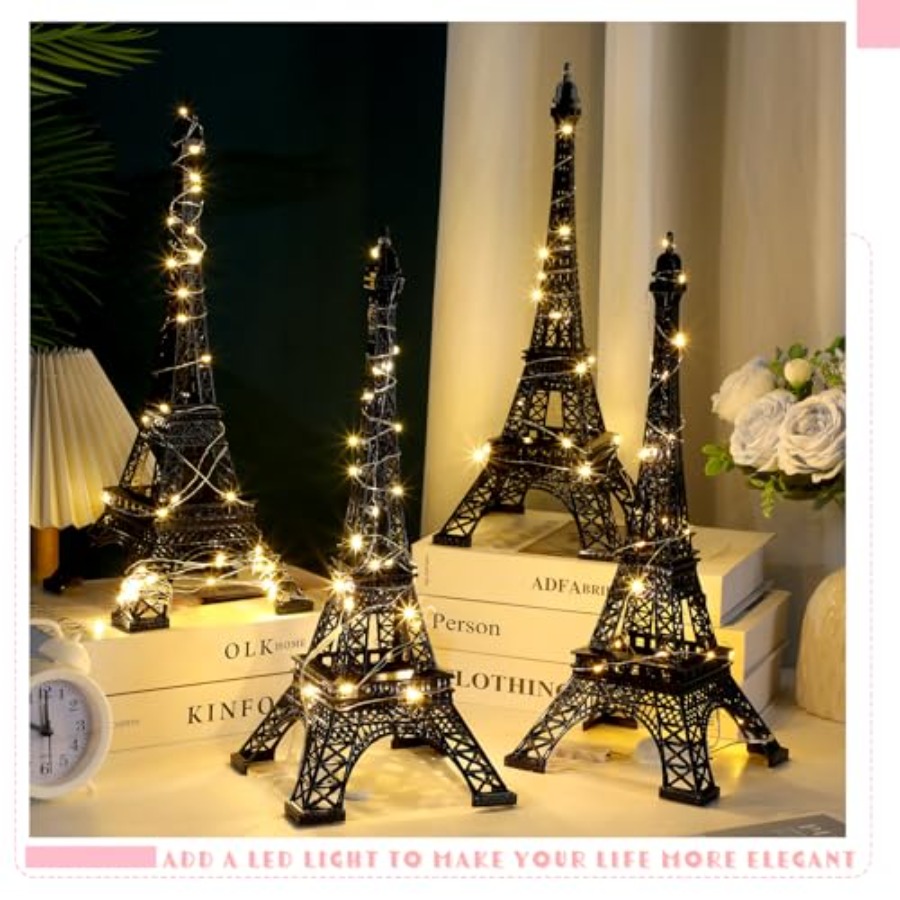 6 Pcs 15'' Eiffel Tower Statue - Art Craft Decoration 评论和价格