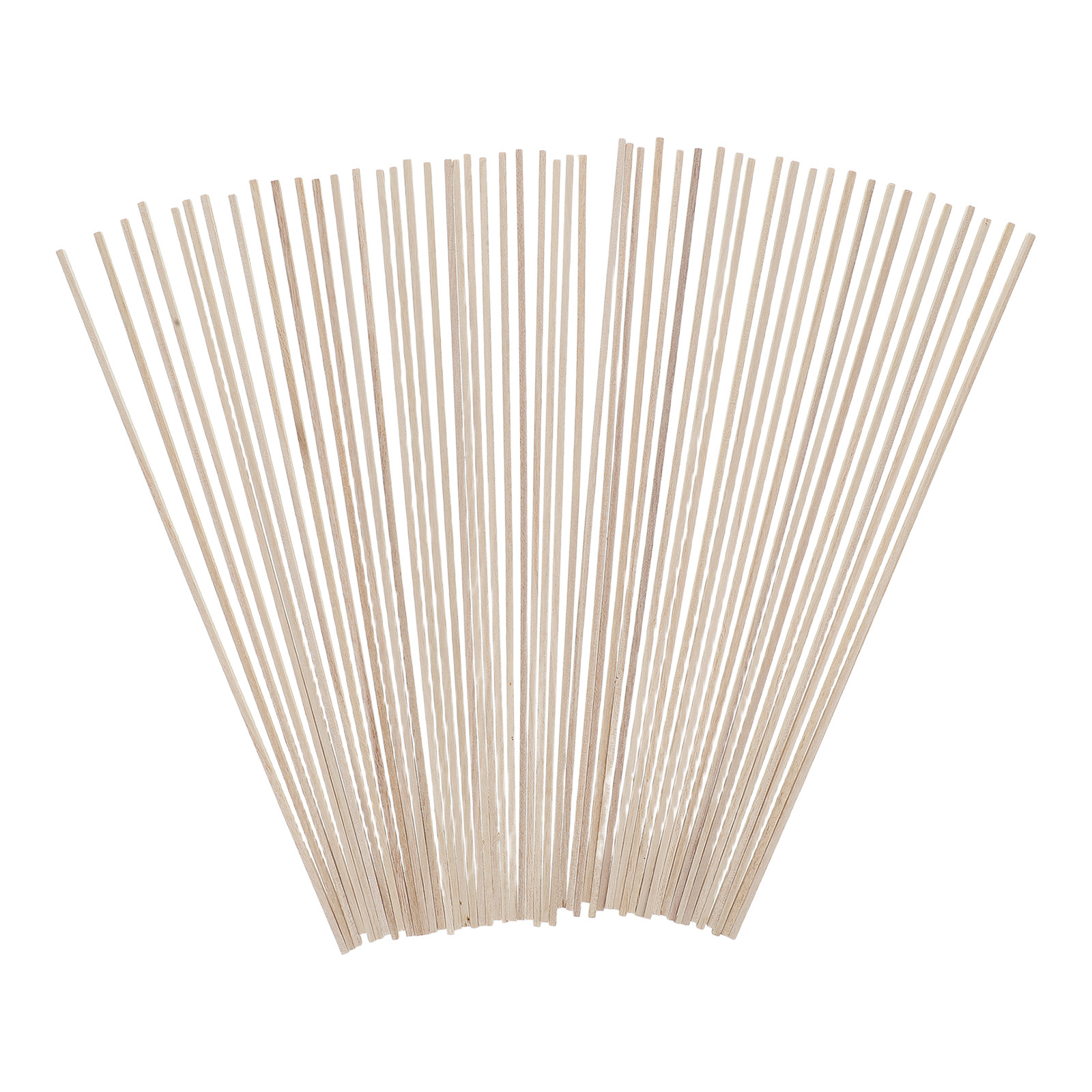 50Pcs 300x3mm Smooth Square Wo - Art Craft Class 评论和价格