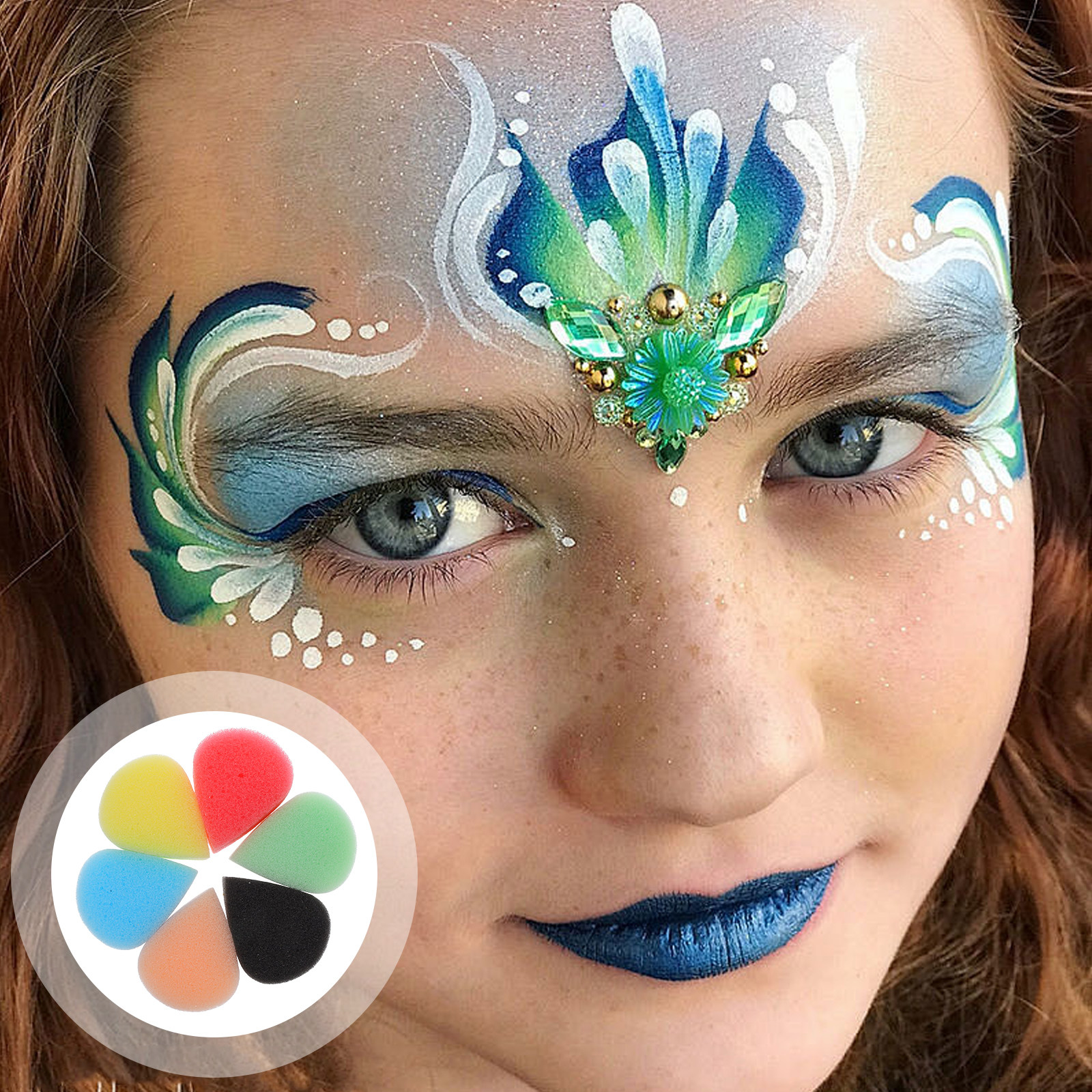 6Pcs Children Face Painting Sp - Art Craft Class 评论和价格