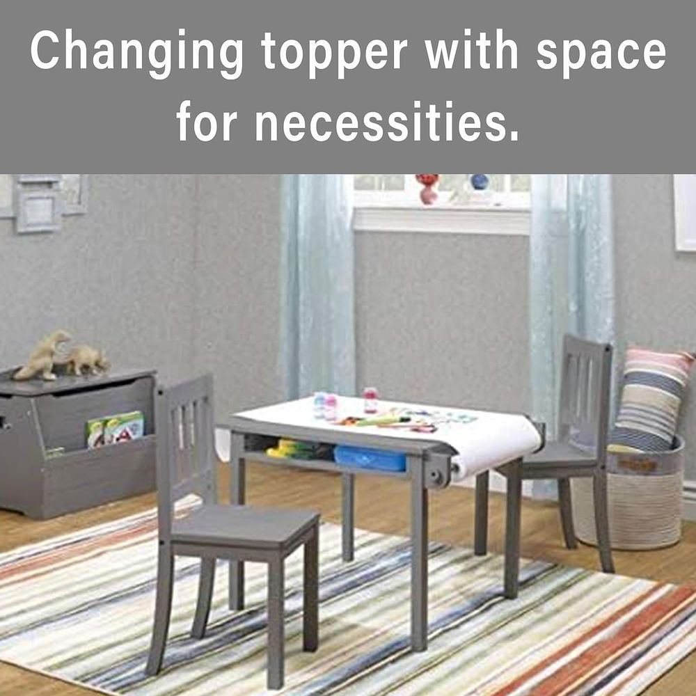 Wooden Kids Play Table and Cha - Art And Craft For Nursery 评论和价格