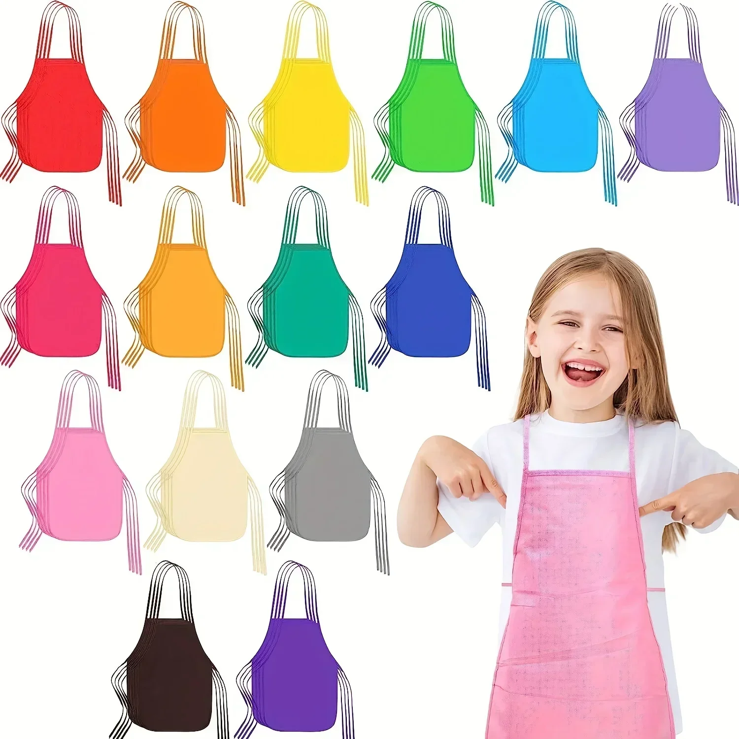 30pcs Kids Non-woven Fabric Ap - Art Craft Class 评论和价格