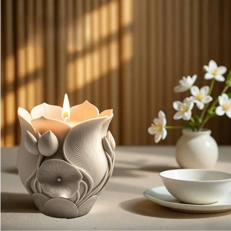 1PCS Silicone Mold for Epoxy R - Art Craft Vase 评论和价格
