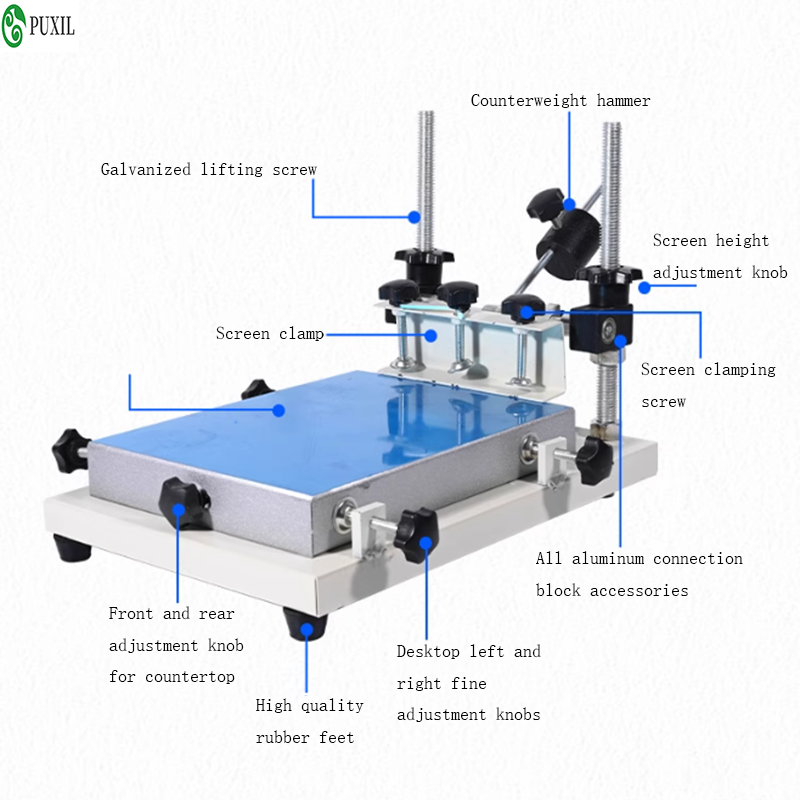 Small Manual Flat Bed Silk Scr - Silk Screen Printing 评论和价格