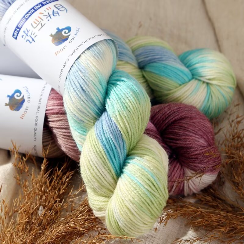 100g Soft Handmade Dyed Yarn R - Art Craft 2 Year Olds 评论和价格