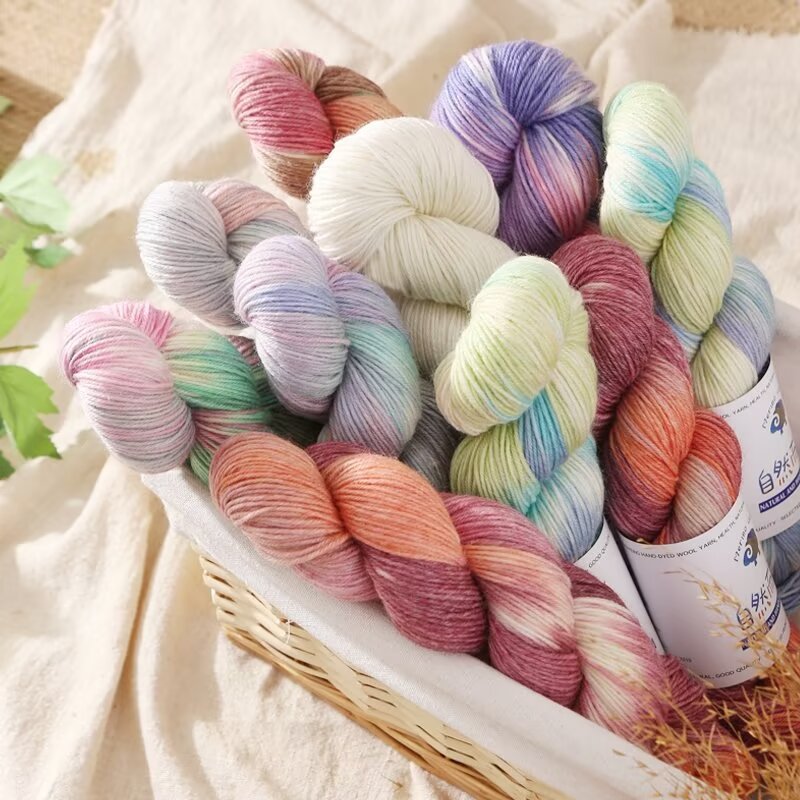 100g Soft Handmade Dyed Yarn R - Art Craft 2 Year Olds 评论和价格