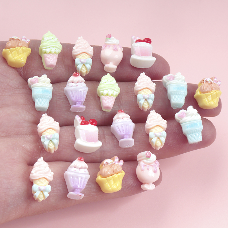 30/300Pcs Kawaii Mini Ice Crea - Art Craft Ice Cream 评论和价格