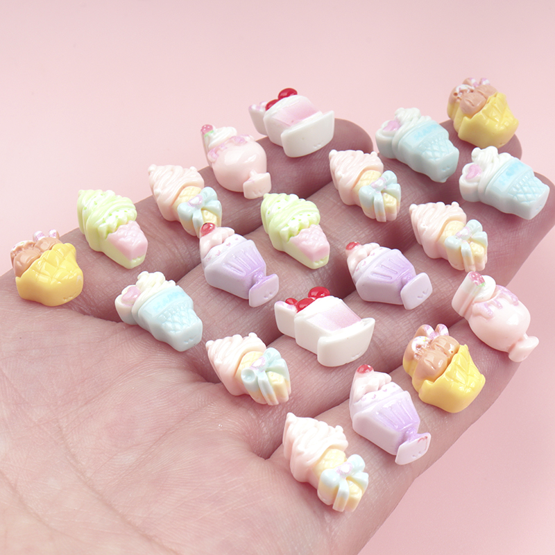 30/300Pcs Kawaii Mini Ice Crea - Art Craft Ice Cream 评论和价格