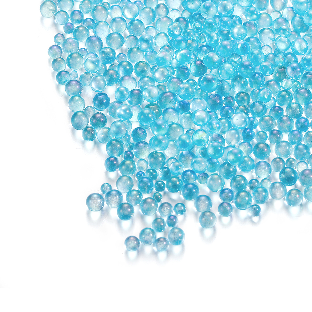 100g Glass Bubble Beads Clear  - Art Craft Vase 评论和价格