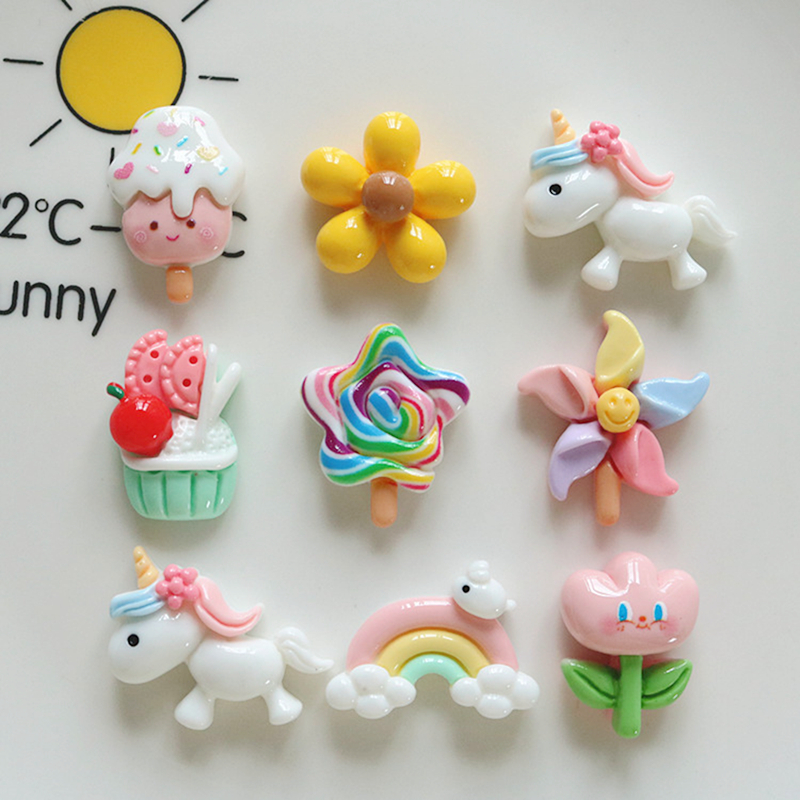10 Pcs New Mini Cute Cartoon U - Art Craft Ice Cream 评论和价格