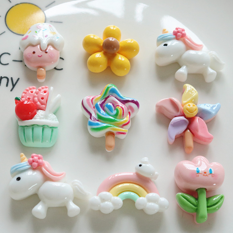 10 Pcs New Mini Cute Cartoon U - Art Craft Ice Cream 评论和价格