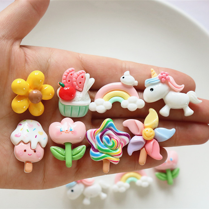 10 Pcs New Mini Cute Cartoon U - Art Craft Ice Cream 评论和价格