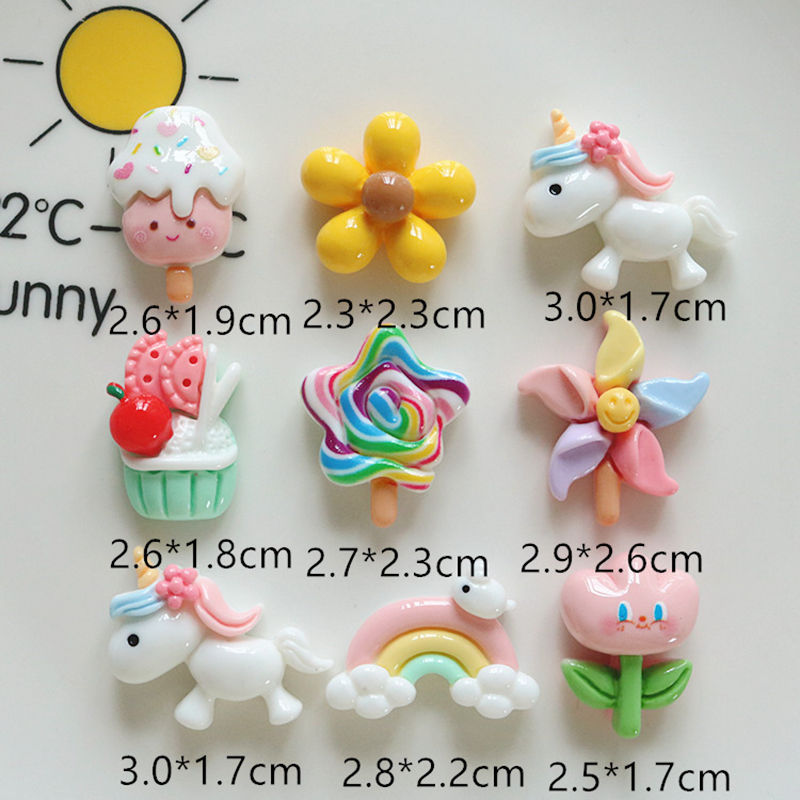 10 Pcs New Mini Cute Cartoon U - Art Craft Ice Cream 评论和价格