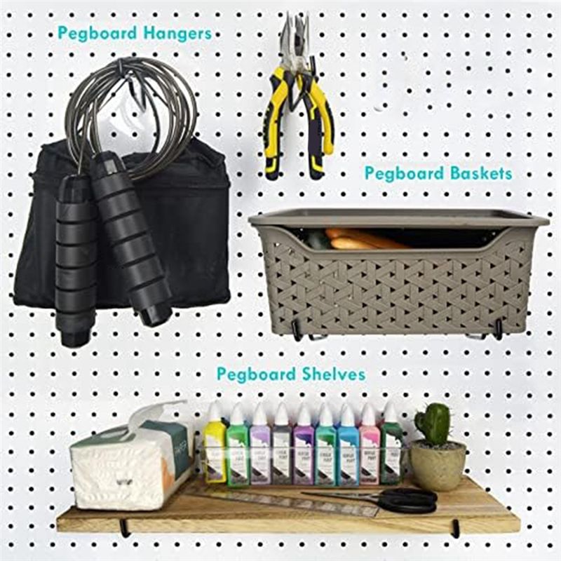 75STO-Peg Board Shelf Hooks, 8 - Art Craft Organizer 评论和价格