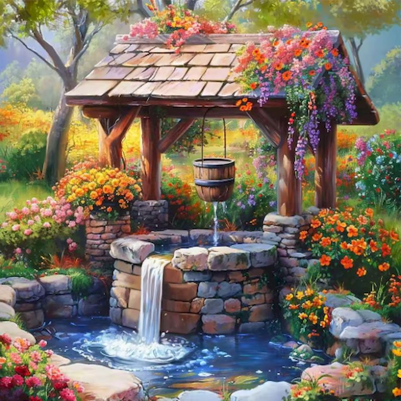GATYZTORY Village Paint By Num - Art Craft Village 评论和价格