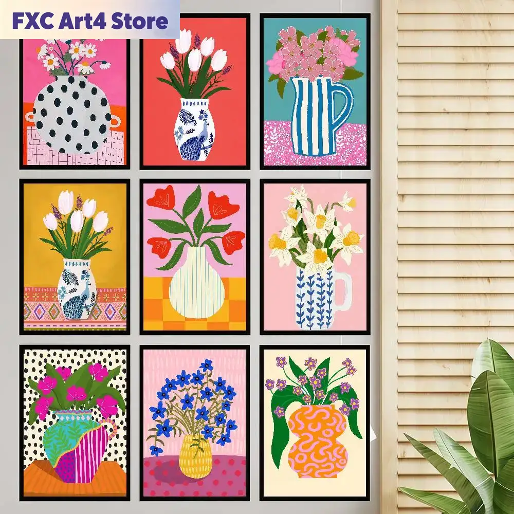Frameless1pc Flower Market Vas - Art Craft Vase 评论和价格