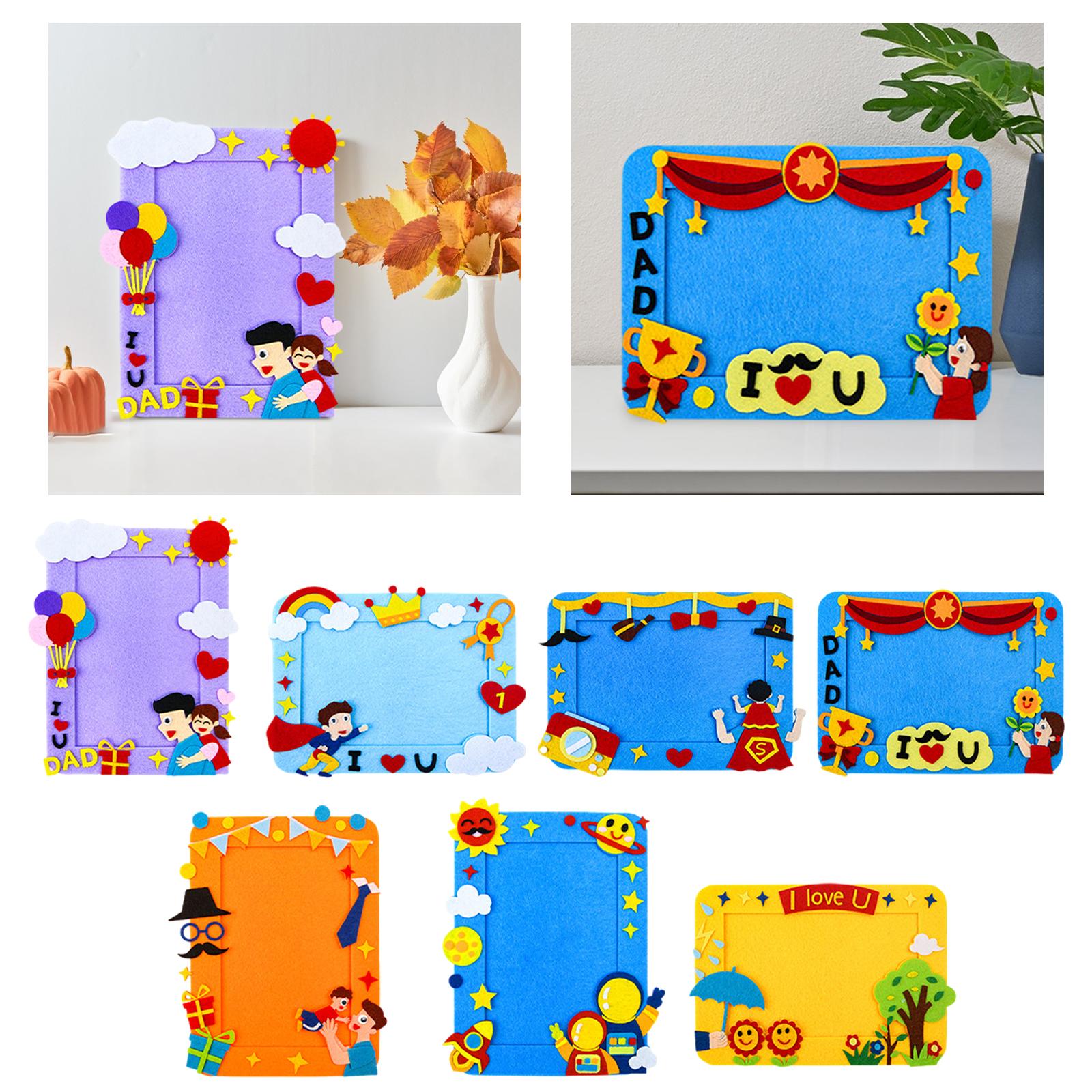 DIY Picture Frame Fathers Day  - Art And Craft For Father'S Day 评论和价格