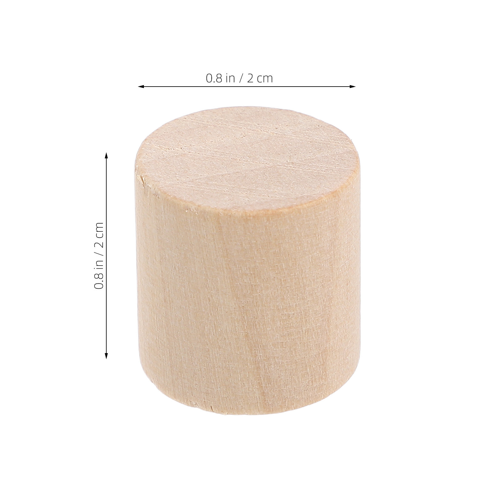 50Pcs Natural Finish Wooden Cy - Art And Craft Science 评论和价格