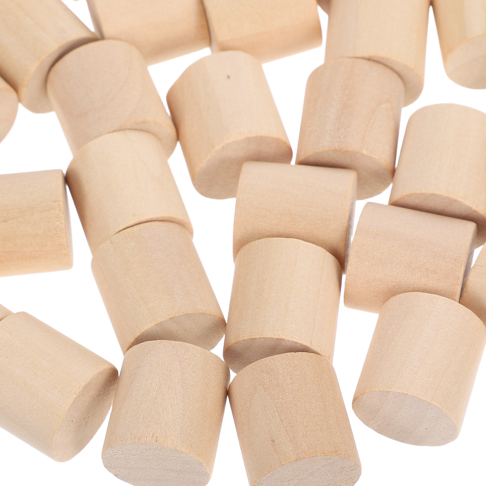 50Pcs Natural Finish Wooden Cy - Art And Craft Science 评论和价格