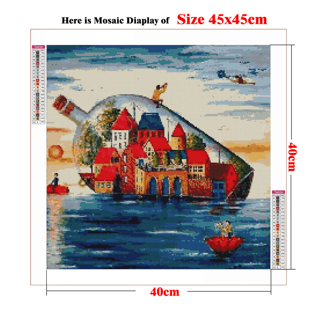Diamond Painting DIY Colorful  - Art Craft Village 评论和价格