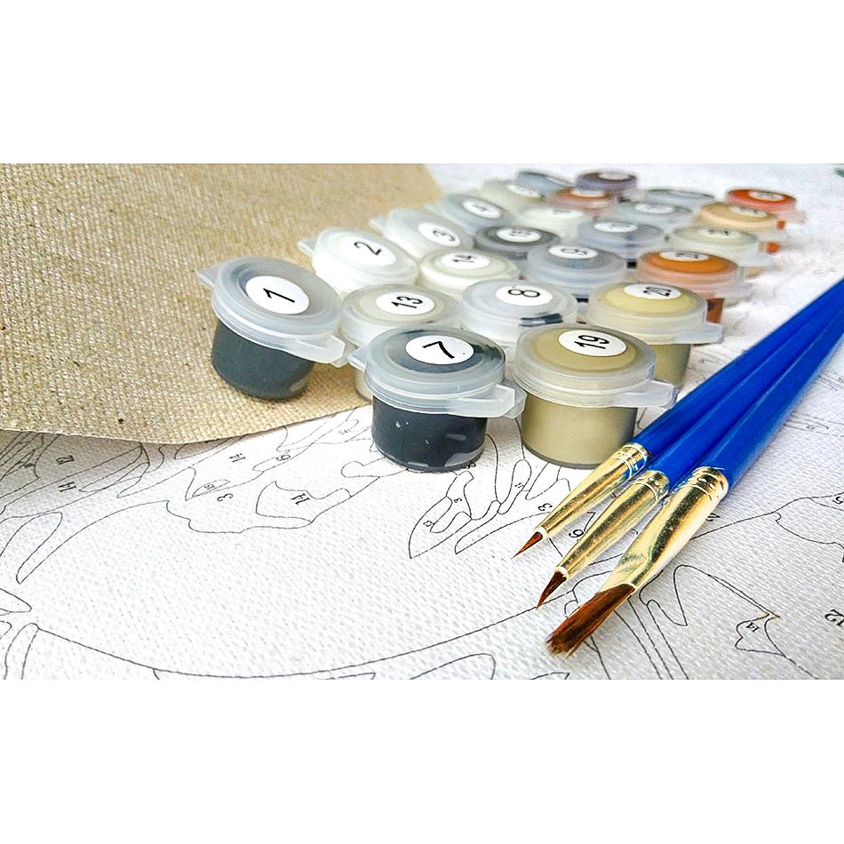 1PCS Frameless   Village Paint - Art Craft Village 评论和价格