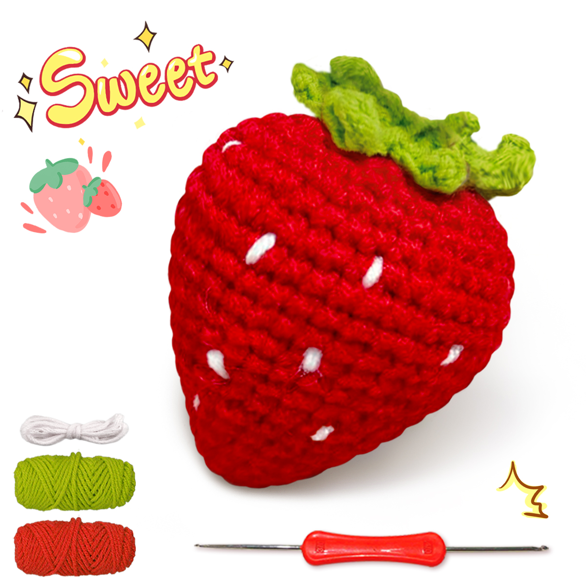 YAMAXIN 1PC Fruit Theme Croche - Art Craft Easy 评论和价格