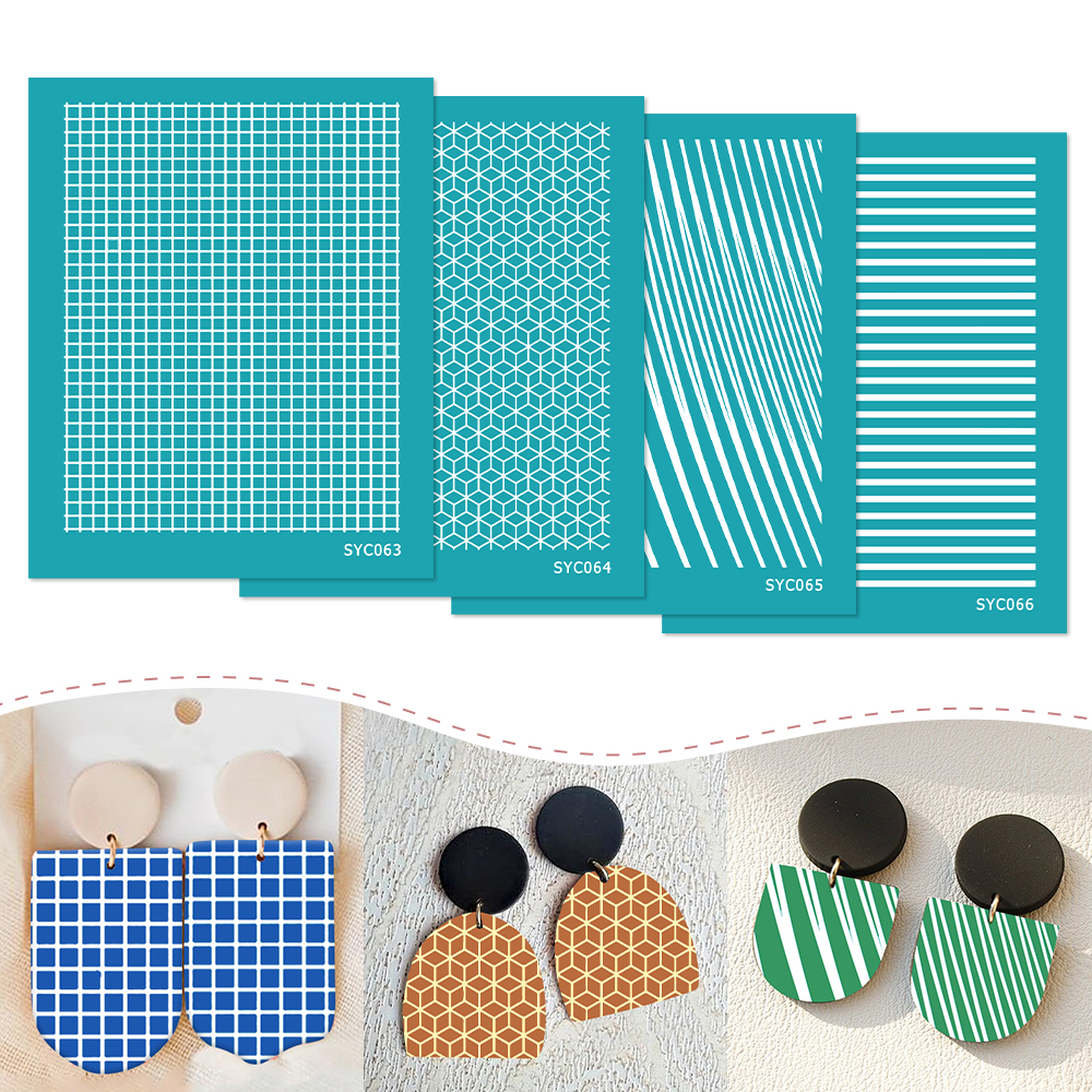 Grid Pattern,Honeycomb Pattern - Silk Screen Printing 评论和价格