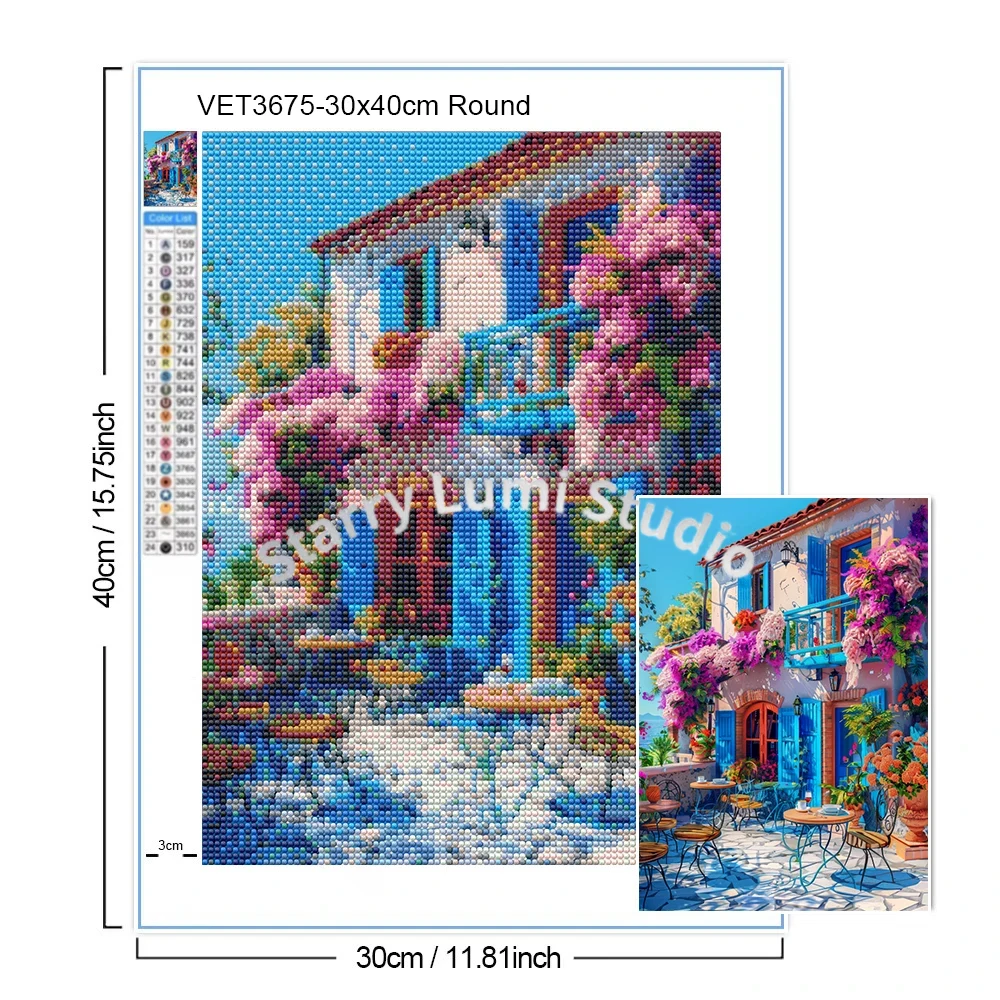 Water Town Diamond Painting La - Art Craft Village 评论和价格