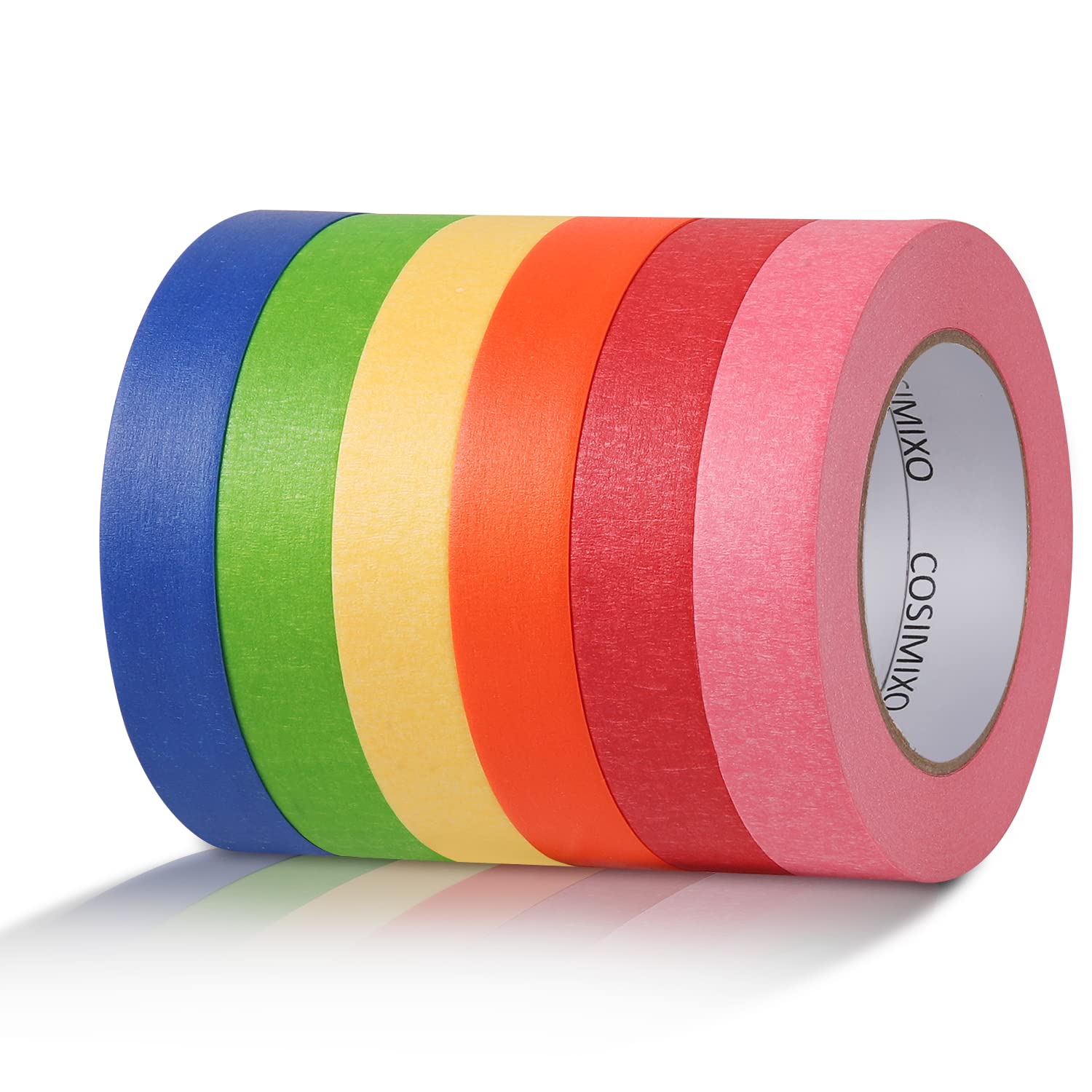 6 Colored Masking Tape 0.94in  - Art Craft Decoration 评论和价格