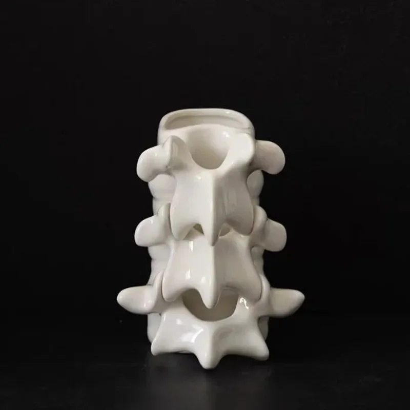 Creative Ceramic Spine Coffee  - Art Craft Vase 评论和价格