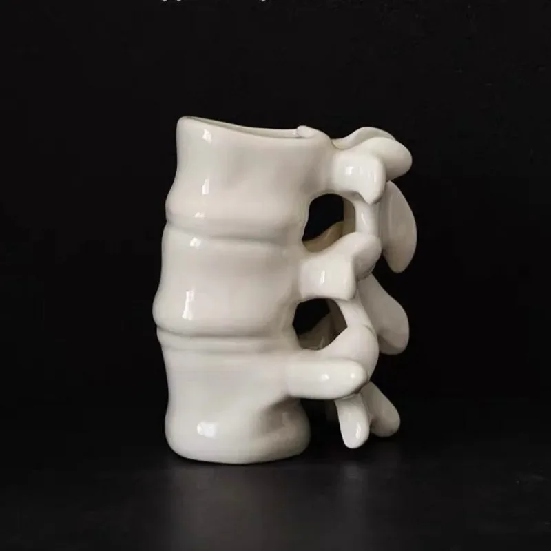 Creative Ceramic Spine Coffee  - Art Craft Vase 评论和价格