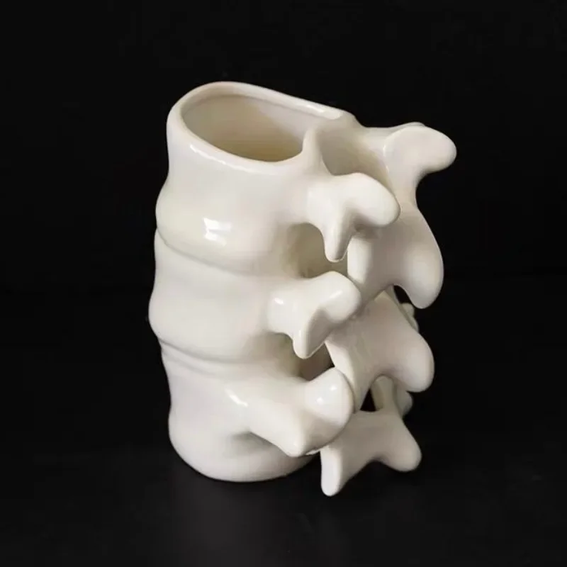 Creative Ceramic Spine Coffee  - Art Craft Vase 评论和价格